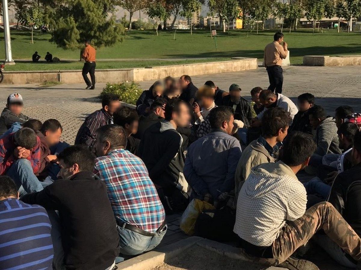جمع آوری ۱۷ معتاد متجاهر در سطح بوستان‌ ها و تفرجگاه‌ های ایلام