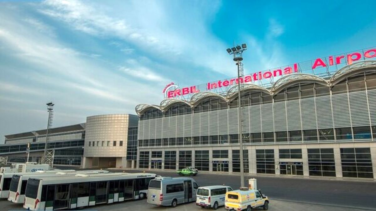 حمله موشکی و پهپادی به فرودگاه اربیل/ حریم هوایی بر فراز فرودگاه بسته شد/ پنتاگون تایید کرد
