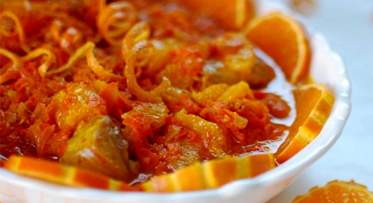 طرز تهیه خورش پرتقال