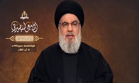 نصرالله: صلح با اسرائیل حرام است/  به صلح حدیبیه پیامبر ربط ندارد