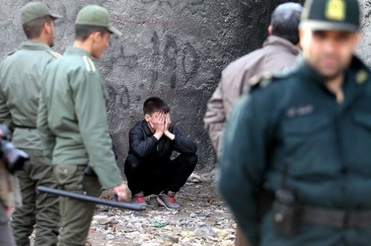 دستگیری گلر نفت تهران در طرح جمع آوری معتادان خیابانی