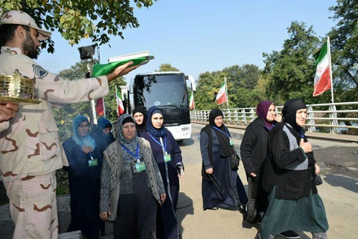 بازدید فرمانده انتظامی گیلان ازروند تردد زواراربعین درمرز آستارا