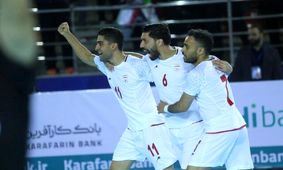 برتری نزدیک تیم ملی فوتسال ایران مقابل روسیه

