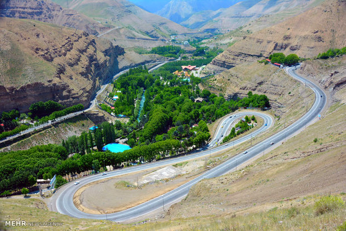لغزندگی خودروها در جاده چالوس ربطی به جنس آسفالت ندارد