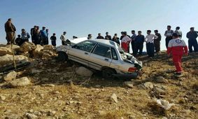 سوانح جاده ای در محورهای ساوه ۱۲ مصدوم برجای گذاشت