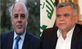 انتخابات عراق/ رقابت تنگاتنگ العبادی و العامری +تصاویر