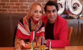 جشن تولد بازیگر معروف زن در یک رستوران!