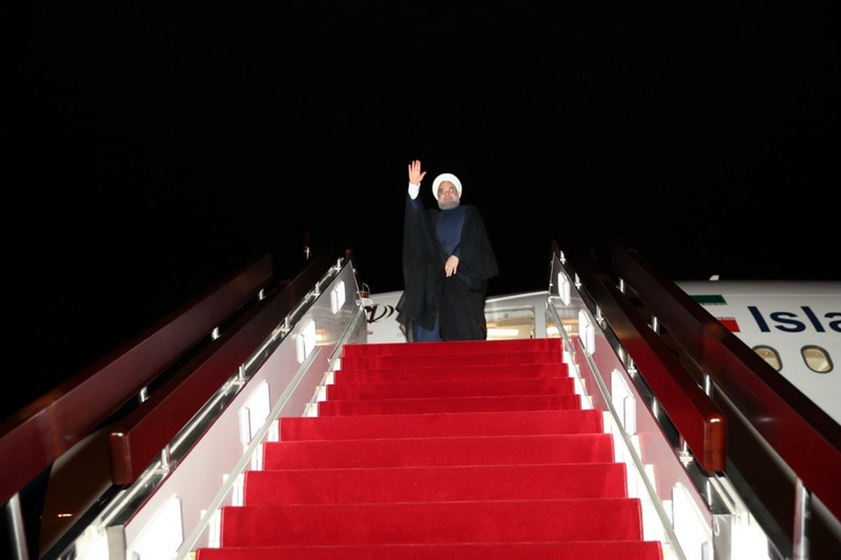 دکتر روحانی وین را به مقصد تهران ترک کرد