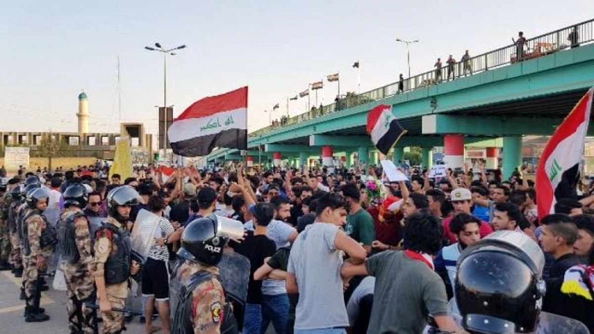 اعتراضات اجتماعی عراق سه کشته و 160زخمی برجای گذاشت