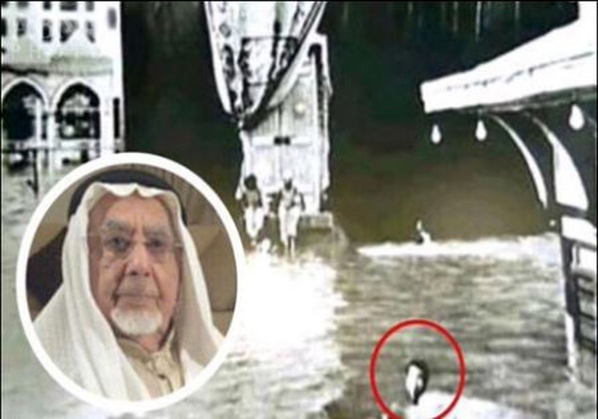 طواف کعبه با شنا کردن !