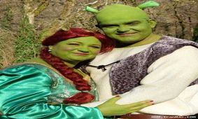 عکس هایی بسیار دیدنی از ازدواجی به سبک شرک!
