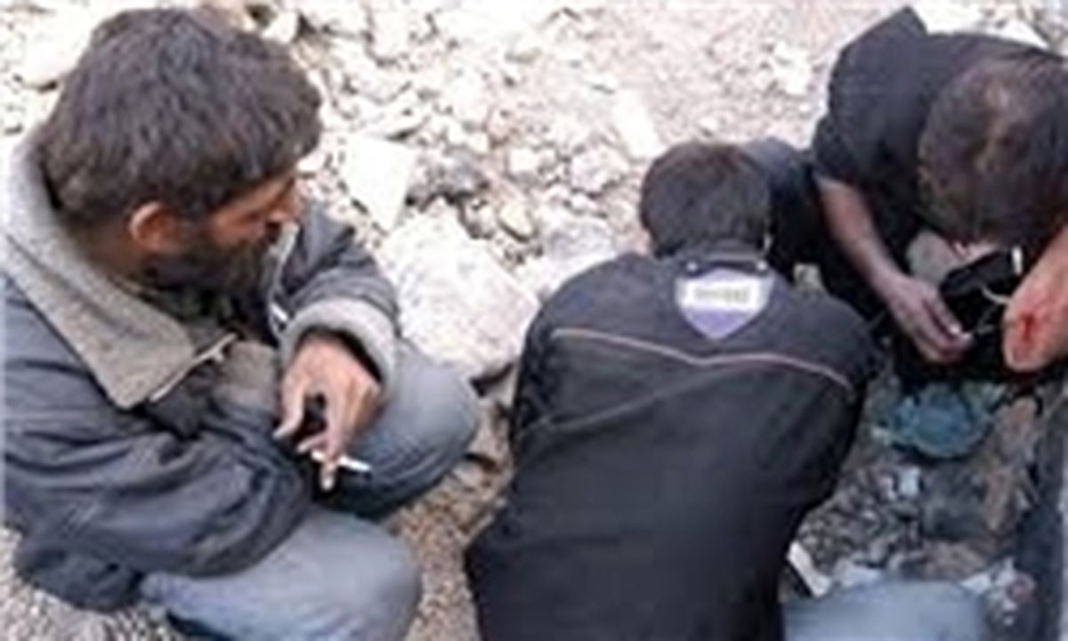 جمع آوری پاتوق معتادان در خیابان نلسون ماندلا