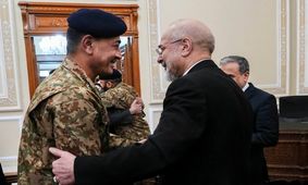 پایان سفر سه‌روزه فرمانده ارتش پاکستان به ایران/ اسلام آباد: سفر فیلد مارشال سید عاصم منیر به ایران بیانگر عزم راسخ ما برای کمک به پایان مناقشه خاورمیانه است