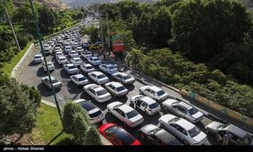 ترافیک سنگین در محورهای خروجی استان گیلان