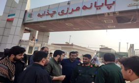 با حضور سردار باقری افتتاح موکب سلامت بسیج جامعه پزشکی در مرز شلمچه