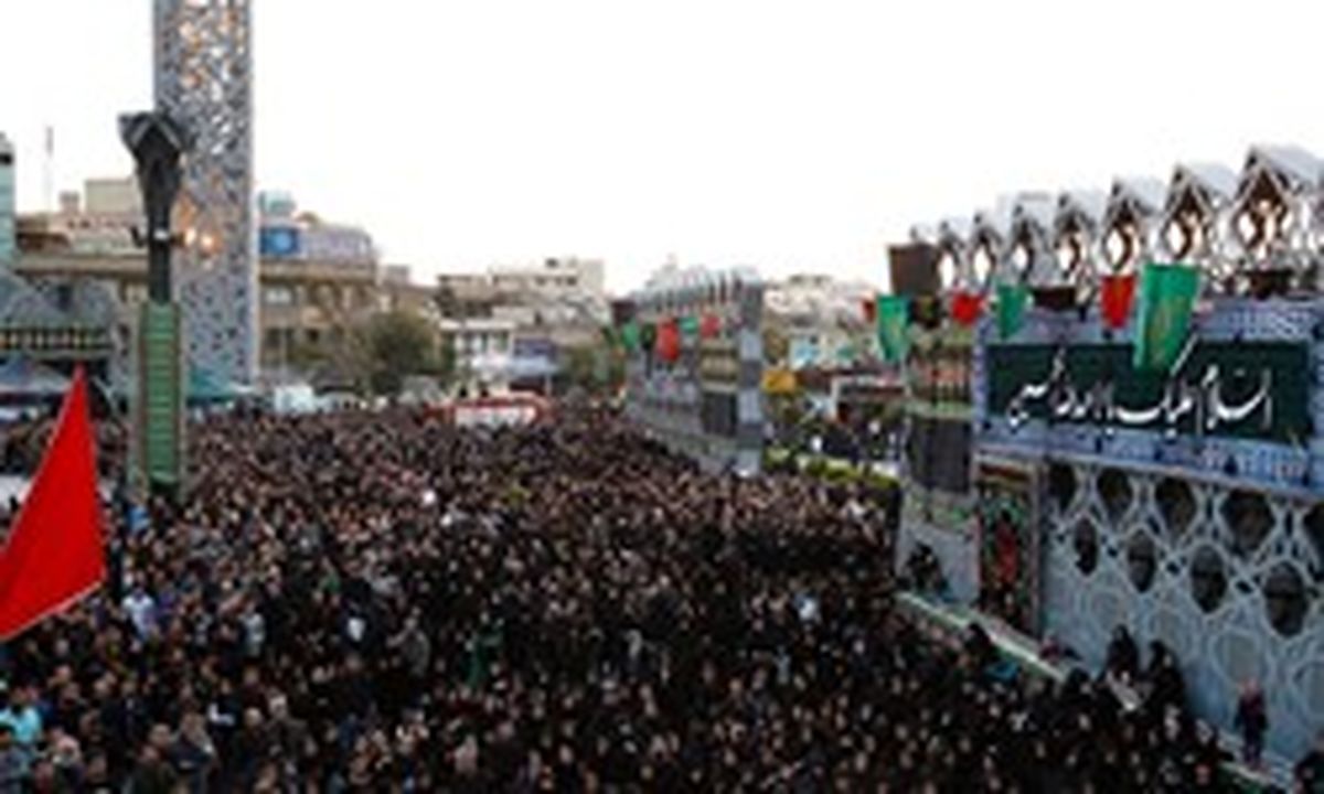 برنامه‌های عزاداری میدان امام حسین(ع) در تاسوعا و عاشورا