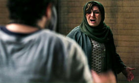 باران کوثری و محسن کیایی در نمایی از فیلم سینمایی آستیگمات
