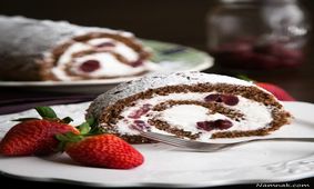 طرز تهیه “رولت بلک فارست” بدون آرد
