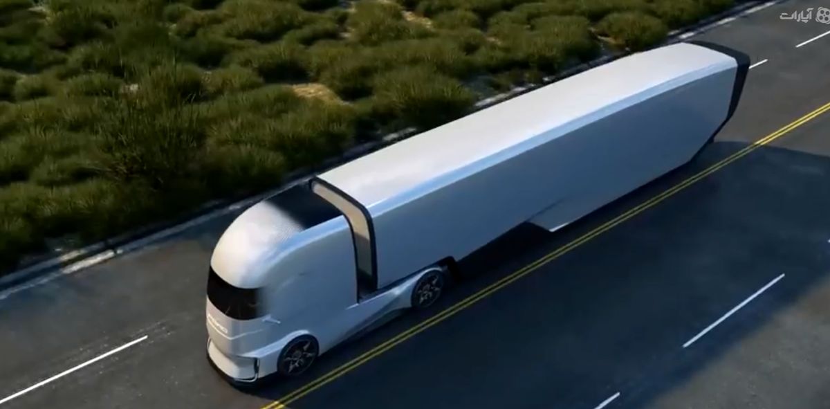 کامیون برقی خودران فورد Ford Otosan Tasarım F-Visio