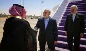 لاریجانی وارد ریاض شد

