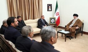 دیدار نخست وزیر پاکستان با رهبر انقلاب

