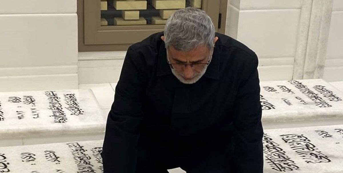 حضور فرمانده سپاه قدس در نجف اشرف/ عکس