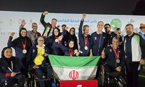 شاهی و احمدی طلا و برنز گرفتند/ تیم تپانچه بادی نایب قهرمان جهان شد