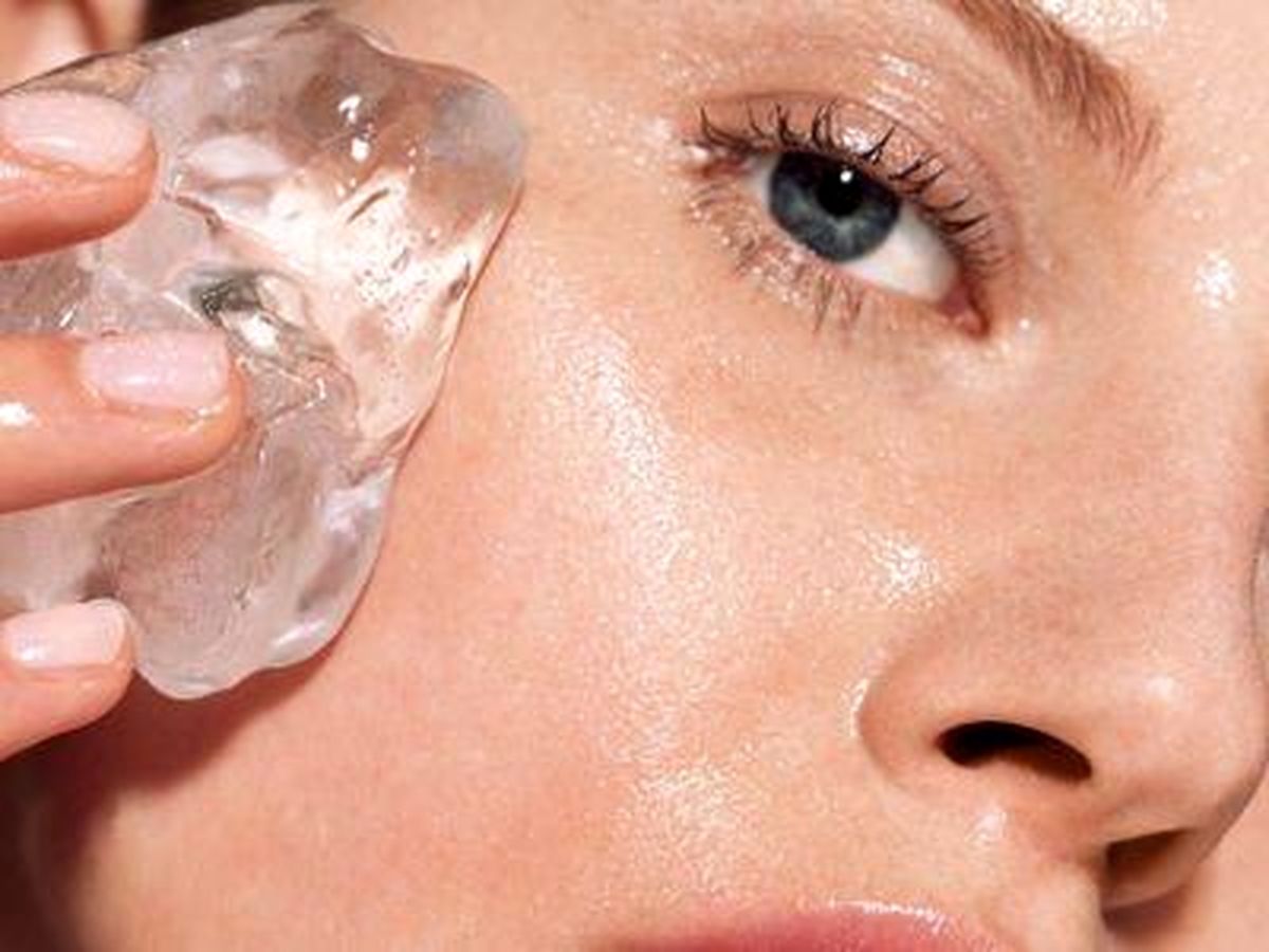 فواید فوق العاده ماسک یخ برای صورت