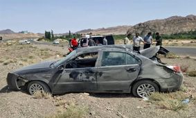 تصادف در محور آشخانه–گلستان ۸ نفر را روانه بیمارستان کرد

