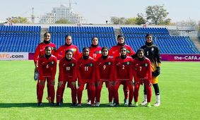 پیروزی دختران ملی‌پوش نونهال فوتبال ایران برابر ازبکستان

