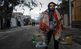 دو تصویر متفاوت از بمباران تهران