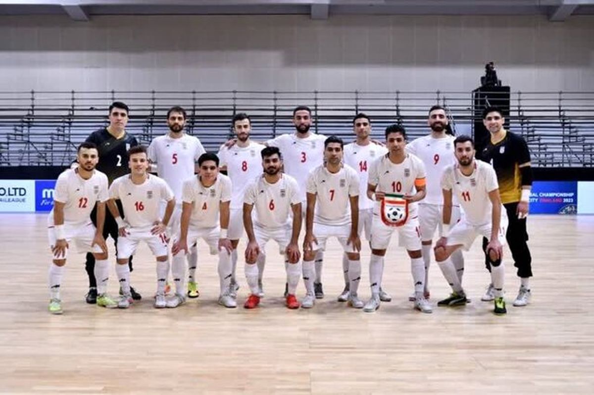 صعود فوتسالیست‌های ایران به فینال مسابقات ۶ جانبه تایلند

