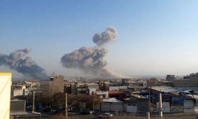 انفجارهای کنترل‌شده مهمات باقیمانده در شهرضا