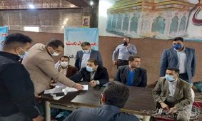 گزارش تصویری  برگزاری میز خدمت شهرداری و شورای اسلامی  شهر اهواز 