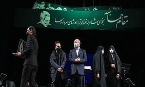 اجرای ارکستر سمفونیک برای حاج قاسم/ قالیباف: شهید سلیمانی هنرمند بود/ حدادعادل: امام فرمود موسیقی رخوت برای مردم پخش نکنید!