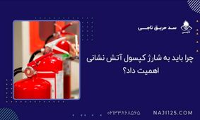 چرا باید به شارژ کپسول آتش نشانی اهمیت داد؟