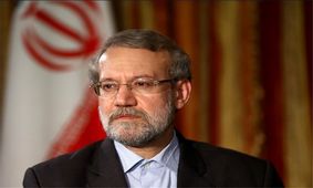 حضور رئیس مجلس در مراسم تشییع شهدای آتش نشان حادثه پلاسکو