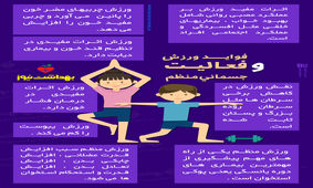 فواید ورزش و فعالیت جسمانی منظم