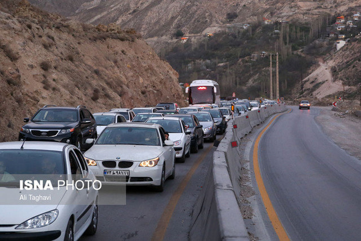 ترافیک سنگین و روان درمحور ارتباطی «چهارمحال وبختیاری- خوزستان»