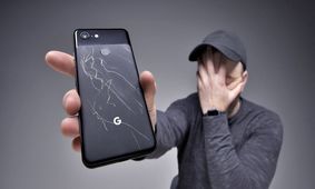 برطرف کردن خراشیدگی قاب پشتی پیکسل ۳ با کف و صابون