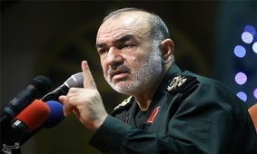 سردار سلامی سخنران مراسم سالگرد شهدای مدافع حرم در تبریز