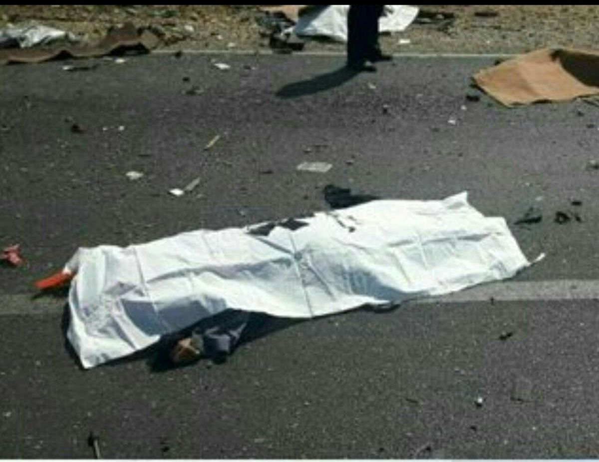 مرگ عابر پیاده در برخورد با خودروسواری در خراسان رضوی