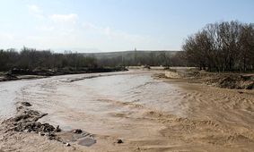 آبگرفتگی ۵۰ خانه مسکونی در لردگان