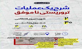 اینفوگرافیک/ یک عملیات تروریستی ناموفق در چابهار