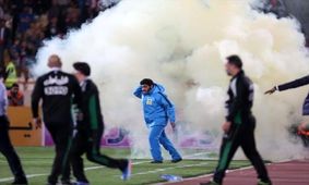 دعواي هواداران پرسپوليس و تراکتور بالا گرفت