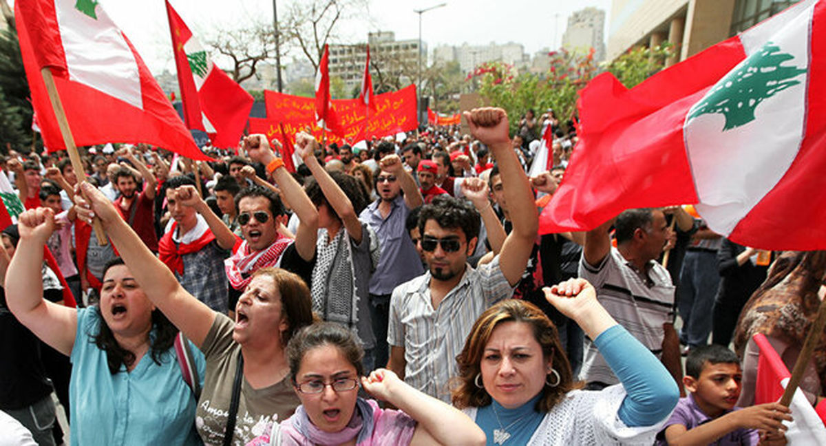 «جلیقه زردها» به لبنان رسیدند