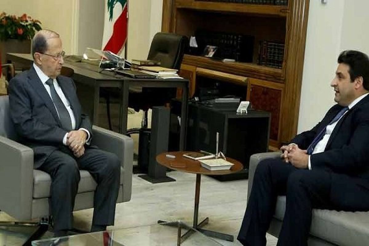 دیدار «میشل عون» با سفیر لبنان در ایران