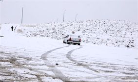 بارش برف و کولاک شدید راه ارتباطی ۳۵ روستای مراغه را مسدود کرد