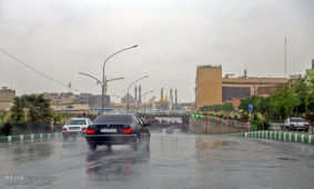 بارش بیش از ۱۲ میلی‌متر باران در قم