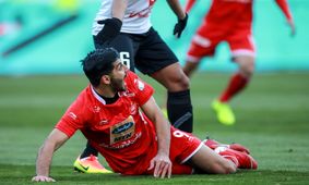 درگیری میان بازیکنان پدیده شهرخودرو و پرسپولیس تهران